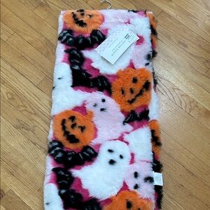 Halloween Themed Faux Fur Throw